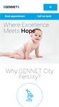Mobile Screenshot of city-fertility.com